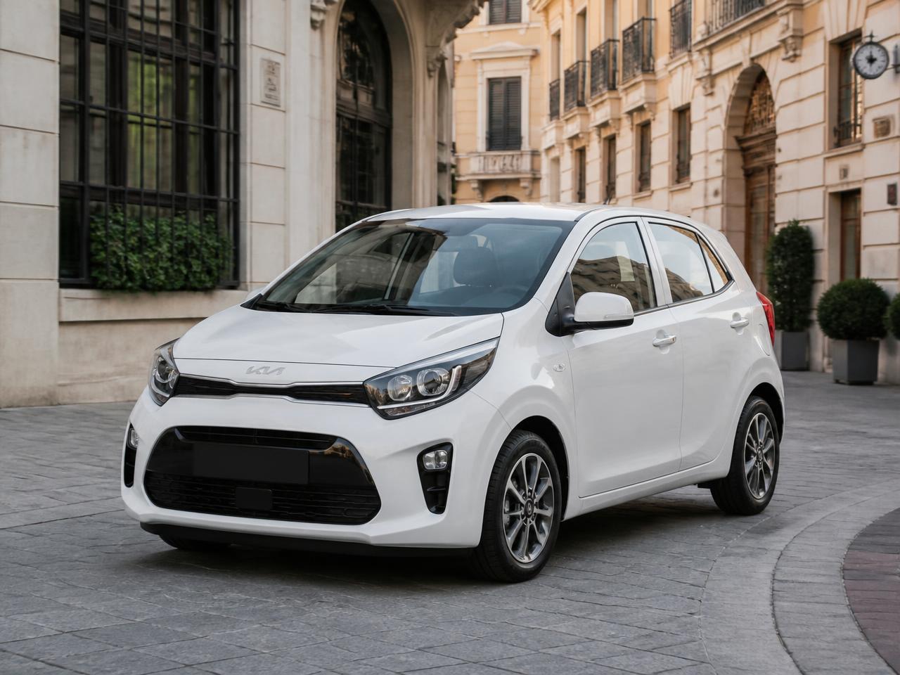 Kia Picanto 1.0 Urban bianca, offerta noleggio a lungo termine senza anticipo