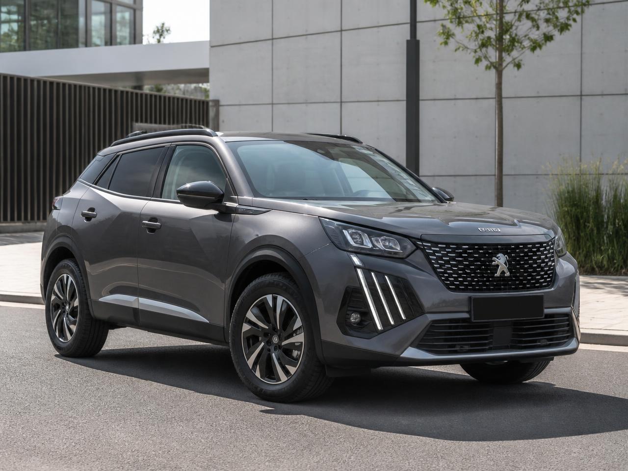 Peugeot 2008 PureTech Allure grigia, offerta noleggio senza anticipo