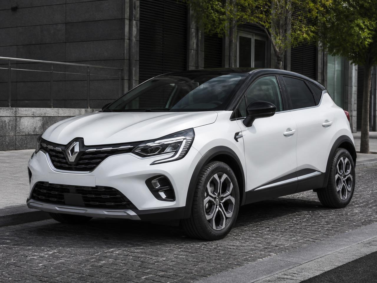 Renault Captur E-Tech Full Hybrid Techno bianca in offerta noleggio a lungo termine