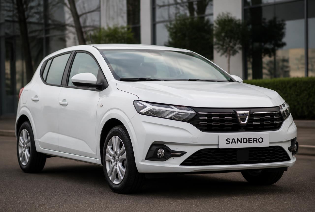 Dacia Sandero Streetway Essential bianca in offerta noleggio a lungo termine a 179 euro al mese