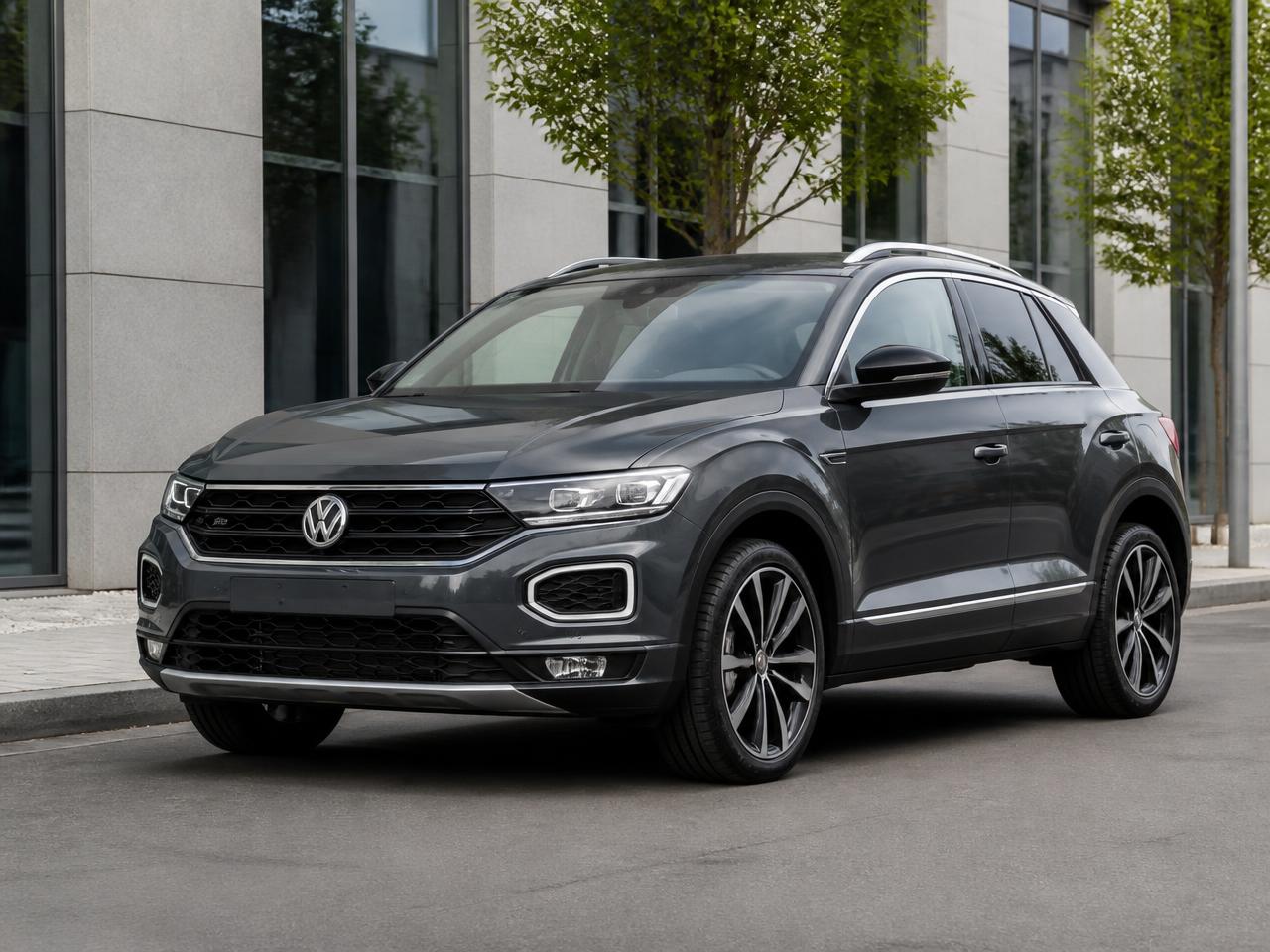 Volkswagen T-Roc 1.0 TSI Life grigia in offerta noleggio a lungo termine